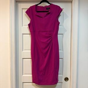 Tahari Magenta Dress, Size 10